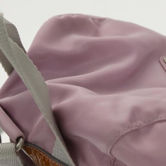 Prada Pink Synthetic Backpack Bag (Pre-Owned) - Picture 6 of 16